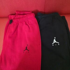 Jordan MENS SIZE 3XL Air Logo Joggers - Red and Black PRICE IS FOR BOTH